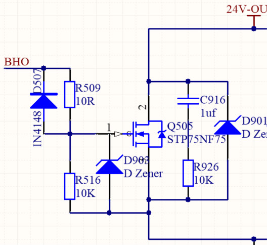 MOS管保護電路實測，分析