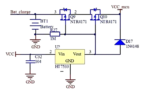 mos管代替二極管 防倒灌電路