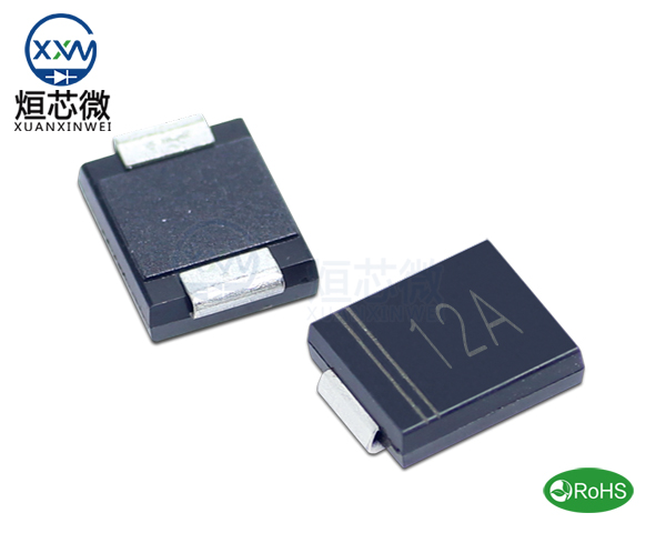 1.5SMC12A參數(shù),TVS二極管1.5SMC12A瞬態(tài)抑制二極管